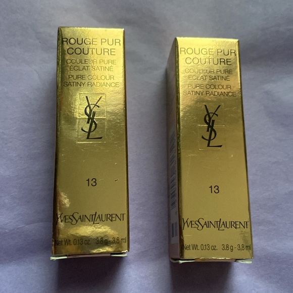 YSL set of 2 rouge pur couture 13 Le orange - Picture 17 of 17